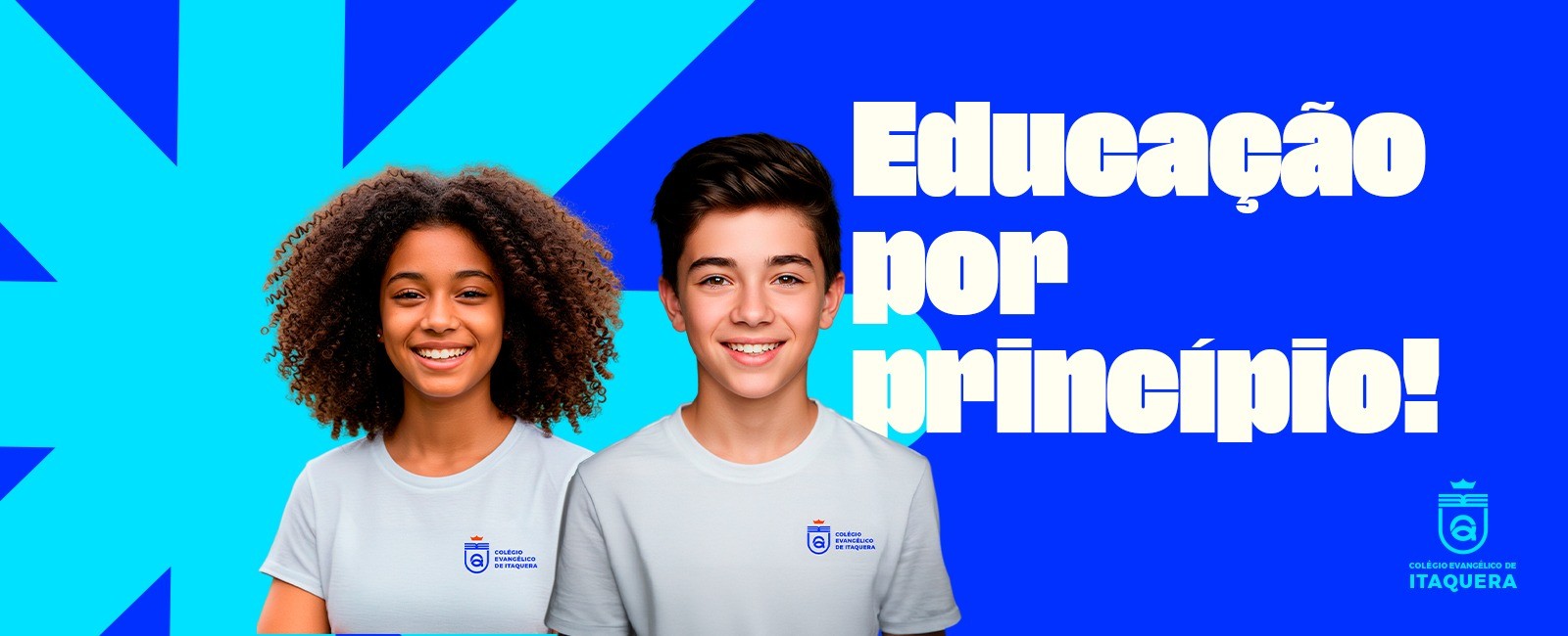 Alunos em aula de robótica